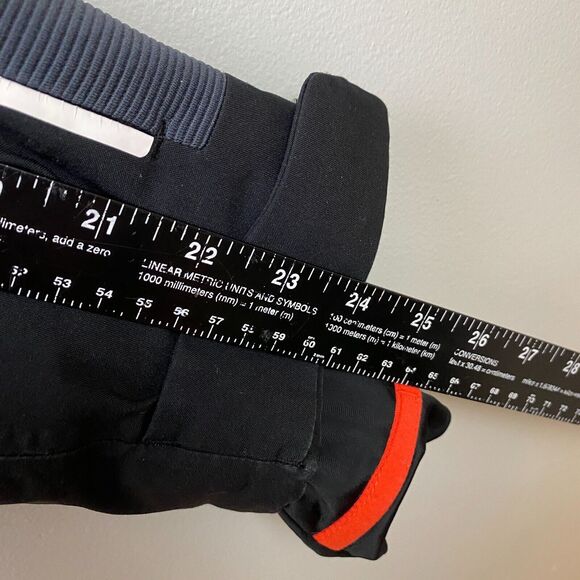 Dare2B ski jacket men's m orange long sleeve‎ detachable hood STAINED - Picture 10 of 10